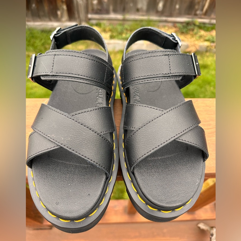 Dr. Martens Voss ll Athena Leather Strap Sandals in women’s 7